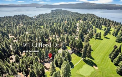Here's your chance to own one of the few remaining level golf on Lake Almanor Country Club in California - for sale on GolfHomes.com, golf home, golf lot