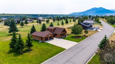 Beautiful rustic log home with modern comforts perfectly on Red Lodge Golf Club in Montana - for sale on GolfHomes.com, golf home, golf lot