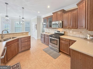Premier Lake & Golf Living! Welcome to this beautifully on Canongate At Georgia National Golf Club in Georgia - for sale on GolfHomes.com, golf home, golf lot