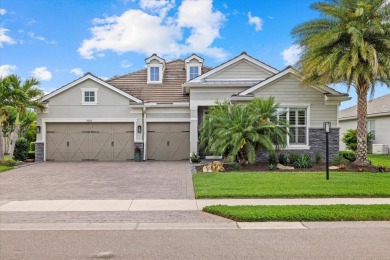 Stunning Single-Story Home on Premier Lot in Mallory Park at on Esplanade Golf and Country at Lakewood Ranch in Florida - for sale on GolfHomes.com, golf home, golf lot