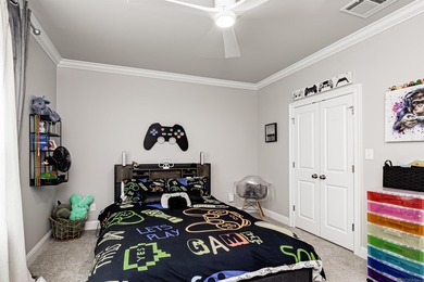 UNDER 2 YEARS OLD IN COPPER MILL.   This house has an additional on Copper Mill Golf Club in Louisiana - for sale on GolfHomes.com, golf home, golf lot