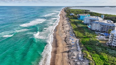 ACROSS FROM THE BEACH! Beautifully updated and well-maintained on Ocean Club At the Hutchinson Island Beach Resort in Florida - for sale on GolfHomes.com, golf home, golf lot