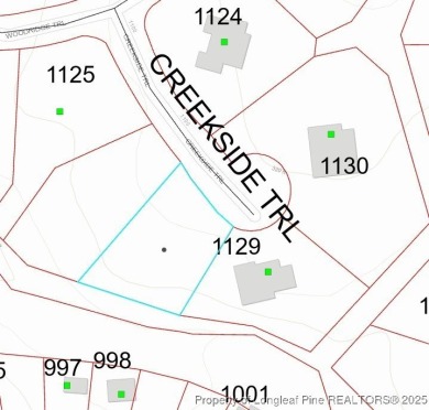 Incredible nearly half-acre lot located in Carolina Trace's on Carolina Trace Country Club in North Carolina - for sale on GolfHomes.com, golf home, golf lot
