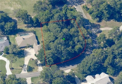 A RARE GEM! Beautiful golf course corner lot (.66 acres) located on Sugarmill Woods Golf and Country Club in Florida - for sale on GolfHomes.com, golf home, golf lot