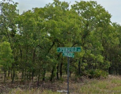 Oversized corner homesite (132x120) in the quickly growing on Citrus Springs Country Club in Florida - for sale on GolfHomes.com, golf home, golf lot