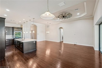 Welcome to a truly exceptional Toll Brothers residence in the on Spanish Wells Golf and Country Club in Florida - for sale on GolfHomes.com, golf home, golf lot