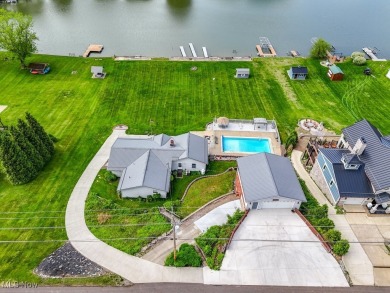 Stunning Lakefront Home with Breathtaking Views! Experience the on Lake Mohawk Golf Club in Ohio - for sale on GolfHomes.com, golf home, golf lot