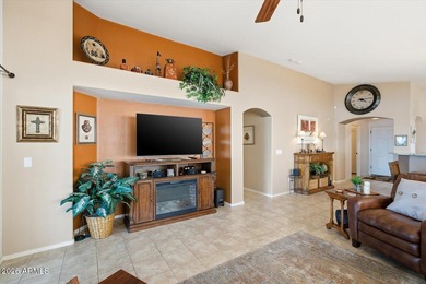 Golf course and water views set the stage for this upgraded 3 on Sundance Golf Club in Arizona - for sale on GolfHomes.com, golf home, golf lot