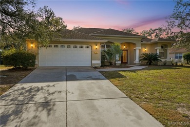 Beautiful four beds,2 baths pool home built by Artistic Homes on Sugarmill Woods Golf and Country Club in Florida - for sale on GolfHomes.com, golf home, golf lot
