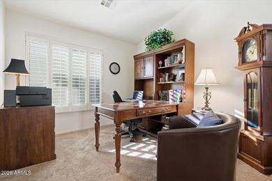 Golf course and water views set the stage for this upgraded 3 on Sundance Golf Club in Arizona - for sale on GolfHomes.com, golf home, golf lot