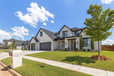 Discover unparalleled luxury in this stunning 4-bedroom, 3 on Belmar Golf Club in Oklahoma - for sale on GolfHomes.com, golf home, golf lot