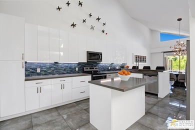 This rare San Simeon floor plan offers a thoughtfully designed on Rancho Mirage Country Club in California - for sale on GolfHomes.com, golf home, golf lot