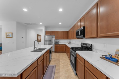 Welcome to Estrella Mountain Ranch living in this inviting on Estrella Mountain Ranch Golf Course in Arizona - for sale on GolfHomes.com, golf home, golf lot