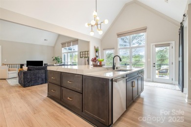 This fully renovated brick ranch with a basement offers luxury on Verdict Ridge Golf and Country Club in North Carolina - for sale on GolfHomes.com, golf home, golf lot
