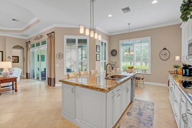 LIVE ON THE GOLF COURSE! Breathtaking views meet impeccable on PGA Golf Club in PGA Village in Florida - for sale on GolfHomes.com, golf home, golf lot