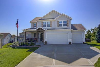 This beautiful home checks all the boxes! The perfectly on Prairie Highlands Golf Course in Kansas - for sale on GolfHomes.com, golf home, golf lot