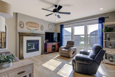 This beautiful home checks all the boxes! The perfectly on Prairie Highlands Golf Course in Kansas - for sale on GolfHomes.com, golf home, golf lot
