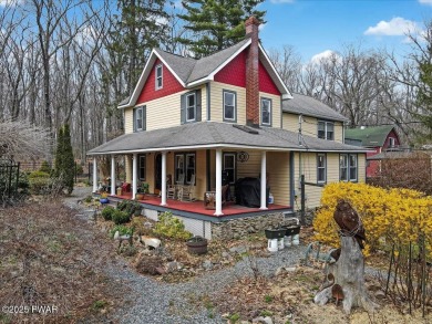 Stunning home and property on just under 4 acres outside of an on Buck Hill Golf Club  in Pennsylvania - for sale on GolfHomes.com, golf home, golf lot