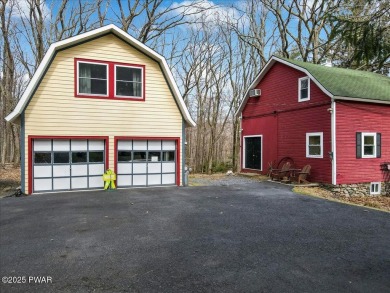Stunning home and property on just under 4 acres outside of an on Buck Hill Golf Club  in Pennsylvania - for sale on GolfHomes.com, golf home, golf lot