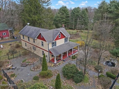 Stunning home and property on just under 4 acres outside of an on Buck Hill Golf Club  in Pennsylvania - for sale on GolfHomes.com, golf home, golf lot