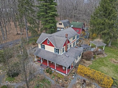 Stunning home and property on just under 4 acres outside of an on Buck Hill Golf Club  in Pennsylvania - for sale on GolfHomes.com, golf home, golf lot