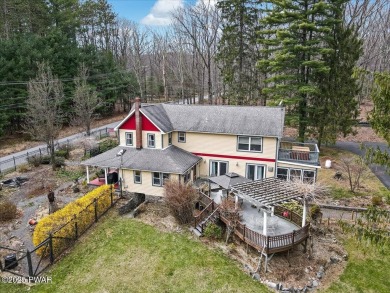 Stunning home and property on just under 4 acres outside of an on Buck Hill Golf Club  in Pennsylvania - for sale on GolfHomes.com, golf home, golf lot
