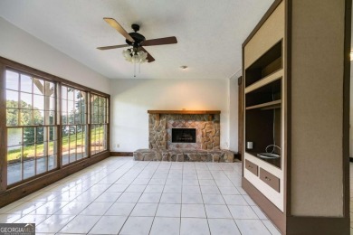 Stunning lake views in a gated community. This beautiful 3 on Fairfield Plantation Golf and Country Club in Georgia - for sale on GolfHomes.com, golf home, golf lot