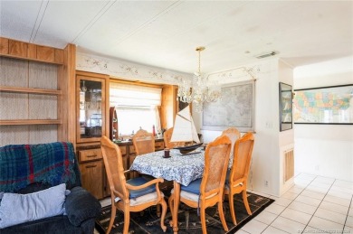 Very spacious two bedroom, two bath manufactured home in on Heritage Ridge Golf Club in Florida - for sale on GolfHomes.com, golf home, golf lot