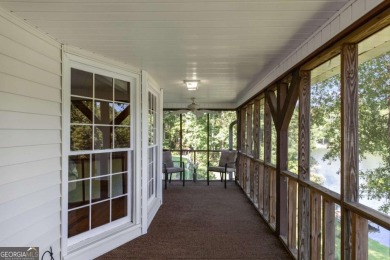 Stunning lake views in a gated community. This beautiful 3 on Fairfield Plantation Golf and Country Club in Georgia - for sale on GolfHomes.com, golf home, golf lot
