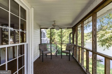 Stunning lake views in a gated community. This beautiful 3 on Fairfield Plantation Golf and Country Club in Georgia - for sale on GolfHomes.com, golf home, golf lot