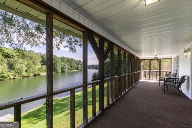 Stunning lake views in a gated community. This beautiful 3 on Fairfield Plantation Golf and Country Club in Georgia - for sale on GolfHomes.com, golf home, golf lot