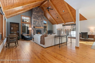 This well-designed Lupine model features an open-concept kitchen on Teton Springs Resort and Club in Idaho - for sale on GolfHomes.com, golf home, golf lot