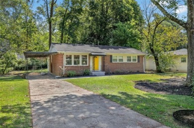 Welcome to this inviting brick ranch in the East Lake Terrace on East Lake Golf Club in Georgia - for sale on GolfHomes.com, golf home, golf lot