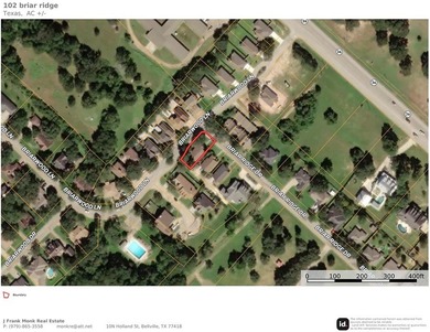 Tucked inside the established Briarwood subdivision, this solid on Bellville Golf and Recreation Club in Texas - for sale on GolfHomes.com, golf home, golf lot