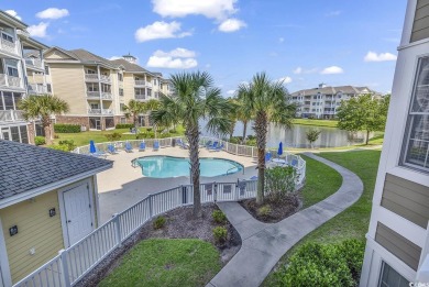 This elegant condo and well positioned maintenance free coastal on Myrtlewood Golf Course and Club  in South Carolina - for sale on GolfHomes.com, golf home, golf lot