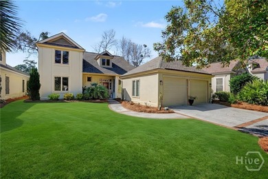 Gorgeous double lagoon and golf course view patio home in on The Landings Club - Oakridge in Georgia - for sale on GolfHomes.com, golf home, golf lot
