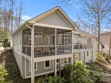 Perched on a gentle hill with sweeping views of the 7th and 9th on Cummings Cove Golf and Country Club in North Carolina - for sale on GolfHomes.com, golf home, golf lot