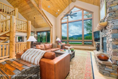 Enjoy this spacious and comfortable 5,254 sq. ft. home with 4 on Teton Springs Resort and Club in Idaho - for sale on GolfHomes.com, golf home, golf lot