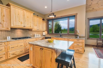 Enjoy this spacious and comfortable 5,254 sq. ft. home with 4 on Teton Springs Resort and Club in Idaho - for sale on GolfHomes.com, golf home, golf lot