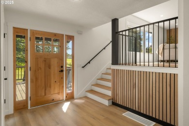 Don't miss this stunning 5-bedroom, 3-bathroom home where modern on Lake Oswego Municipal Golf Course in Oregon - for sale on GolfHomes.com, golf home, golf lot