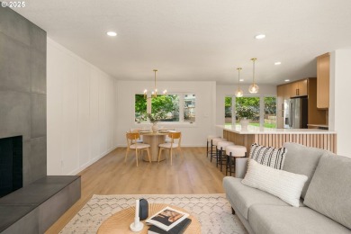 Don't miss this stunning 5-bedroom, 3-bathroom home where modern on Lake Oswego Municipal Golf Course in Oregon - for sale on GolfHomes.com, golf home, golf lot