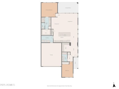 Discover a beautifully upgraded Evia floorplan tucked at the end on Vista Verde Golf Course in Arizona - for sale on GolfHomes.com, golf home, golf lot