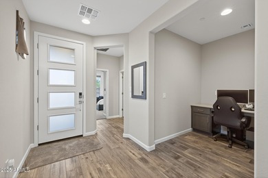 Discover a beautifully upgraded Evia floorplan tucked at the end on Vista Verde Golf Course in Arizona - for sale on GolfHomes.com, golf home, golf lot