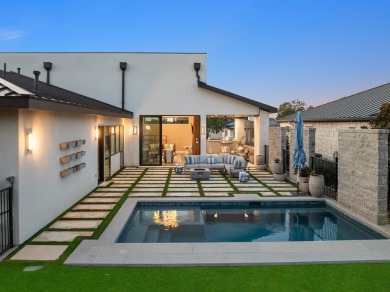 This exquisite Hill Country modern in exclusive Applehead sits on Apple Rock Golf Course - Horseshoe Bay in Texas - for sale on GolfHomes.com, golf home, golf lot