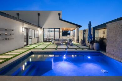 This exquisite Hill Country modern in exclusive Applehead sits on Apple Rock Golf Course - Horseshoe Bay in Texas - for sale on GolfHomes.com, golf home, golf lot