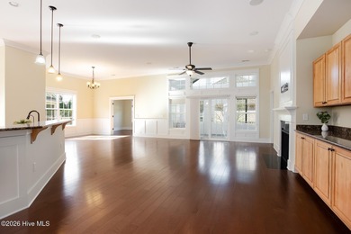 Rare, one-level downsized modern 3BR/2.5BA home in Landfall on Country Club of Landfall in North Carolina - for sale on GolfHomes.com, golf home, golf lot