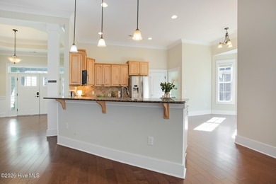 Rare, one-level downsized modern 3BR/2.5BA home in Landfall on Country Club of Landfall in North Carolina - for sale on GolfHomes.com, golf home, golf lot