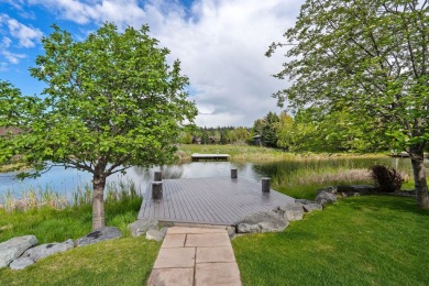 Experience waterfront luxury  mountain serenity in this on Eagle Bend Golf Course in Montana - for sale on GolfHomes.com, golf home, golf lot