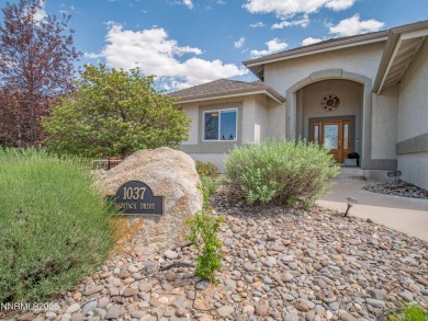 Offered for the first time, this custom home at 1037 Haystack on Sun Ridge Golf Course in Nevada - for sale on GolfHomes.com, golf home, golf lot