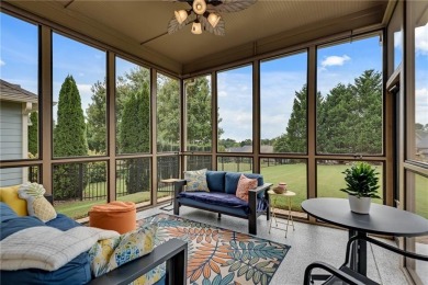 Welcome to this well-maintained, single-level David Weekley home on The Fairways at Laurel Canyon in Georgia - for sale on GolfHomes.com, golf home, golf lot